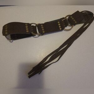 Brown Leather Suede New York & Co Ladies Belt